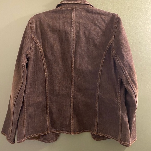 Apostrophe Black Floral Embroidered Blazer. - Picture 2 of 6